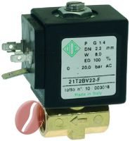 2-WEGE MAGNETVENTIL ø 1/4 Zoll  230V 8W