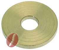 SCHEIBE FLACH 21,5x6,5x2 mm