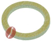 FLACHDICHTUNG ASBESTFREI ø 17x13x2 mm
