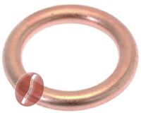 DICHTUNG AUS KUPFER ø 19x13x2,7 mm