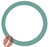 FLACHDICHTUNG AUS TEFLON ø 12x10x0,5 mm