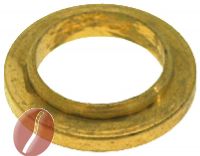 DICHTUNG A.KUPFER ø14x10x3mm MIT ERHÖHUNG