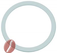FLACHDICHTUNG TEFLON ø 73x61x3 mm