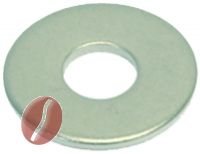 SCHEIBE AUS METALL M5x14 mm UNI 6593