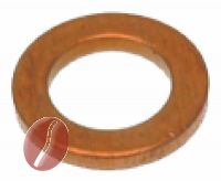DICHTUNG FLACH AUS KUPFER ø 8,5x5x1 mm