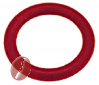 O-RING-DICHTUNG 0108 AUS ROTEM SILIKON
