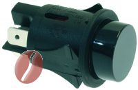 1-POLIG DRUCKKNOPF SCHWARZ 16A 250V