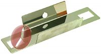 HALTER FÜR NIVEAUGLASS AUS EDELSTAHL