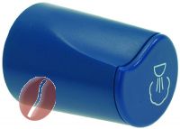 DAMPFDREHKNOPF BLAU