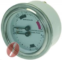 MANOMETER FÜR KESSEL-PUMPE ø 63 mm