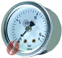 MANOMETER FÜR PUMPE ø 40 mm 0÷16 bar
