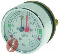 MANOMETER FÜR KESSEL-PUMPE ø 60 mm