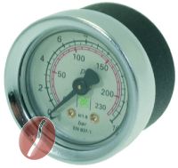 MANOMETER FÜR PUMPE ø 40 mm 0-16 bar