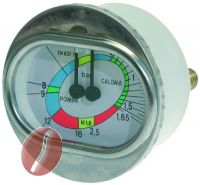 MANOMETER FÜR KESSEL-PUMPE ø 63 mm
