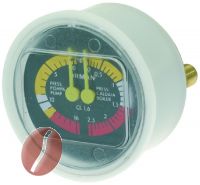 MANOMETER FÜR KESSEL - PUMPE ø 63 mm