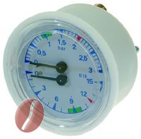 MANOMETER FÜR KESSEL-PUMPE ø 63 mm