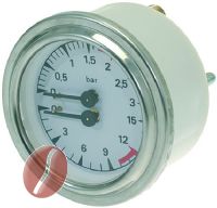 MANOMETER FÜR KESSEL-PUMPE ø 63 mm
