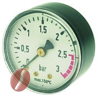 MANOMETER ø 52 mm 0÷3 bar