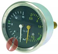 MANOMETER FÜR KESSEL - PUMPE ø 60 mm