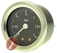 MANOMETER FÜR KESSEL ø 52 mm