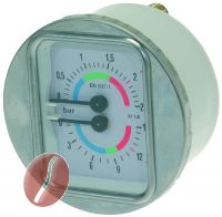 MANOMETER 2 SKALEN PORTOFINO