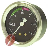 MANOMETER FÜR KESSEL ø 60 mm