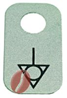 SCHILD  Zoll ÄUSSERE ÄQUIPOTENTIALKLEMME Zoll