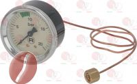 MANOMETER FÜR PUMPE ø 60 mm 0÷20 bar