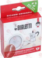 Bialetti 3 DICHTUNGEN 1 FILTER 6 TASSEN