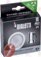 Bialetti 1 DICHTUNG 1 FILTER 4 TASSEN
