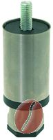INOX-FUSS ø 40 M10 H=105÷125 mm