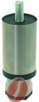 INOX-FUSS ø 40 M10 H=105÷125 mm