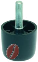 FUSS ø 48 MIT SCHRAUBE M 10x1