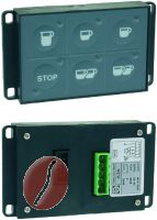 DRUCKKNOPFTAFEL 230/380V 2-3-4 GRUPPEN