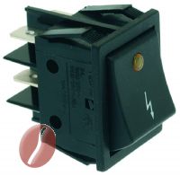 2-POLIGER SCHALTER SCHWARZ 10A 400V