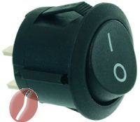 2-POLIGER SCHALTER SCHWARZ 10A 250V