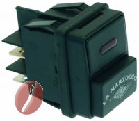 SCHALTER 2-POLIG SCHWARZ 16A 250V