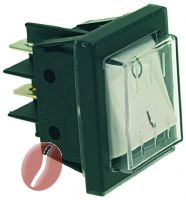 SCHALTER 2-POLIG WEISS  16A 250V