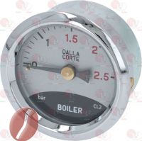 Dalla Corte DRUCKMESSER KESSEL ø 43 mm 0÷2,5 bar