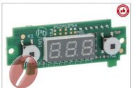 ELEKTROPLATINE MIT DISPLAY
