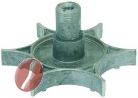 UNTERER STERN AUS ALUMINIUM