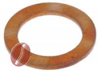FLACHDICHTUNG AUS KUPFER ø 15x10x1 mm