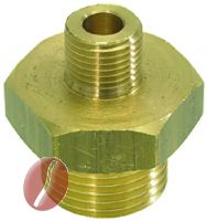 ANSCHLUSS ø 3/8 Zoll A-1/8 Zoll A VERNICKELT