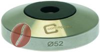 BASIS FÜR TAMPER M8 FLAT INOX ø 52 mm