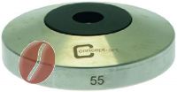BASIS FÜR TAMPER M8 FLAT INOX ø 55 mm