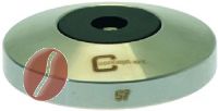 BASIS FÜR TAMPER M8 FLAT INOX ø 57 mm