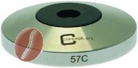 BASIS FÜR TAMPER M8 CONVEX INOX ø 57 mm