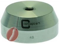 BASIS F. TAMPER M8 CLASSIC INOX ø 48 mm