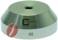 BASIS F. TAMPER M8 CLASSIC INOX ø 55 mm