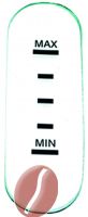 STANDGLAS MIT SIEBDRUCK AUS GLAS